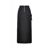 Dark In Love Punk High Slit Long Skirt KW161
