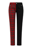 Banned Apparel Half The Damage Tartan Trousers