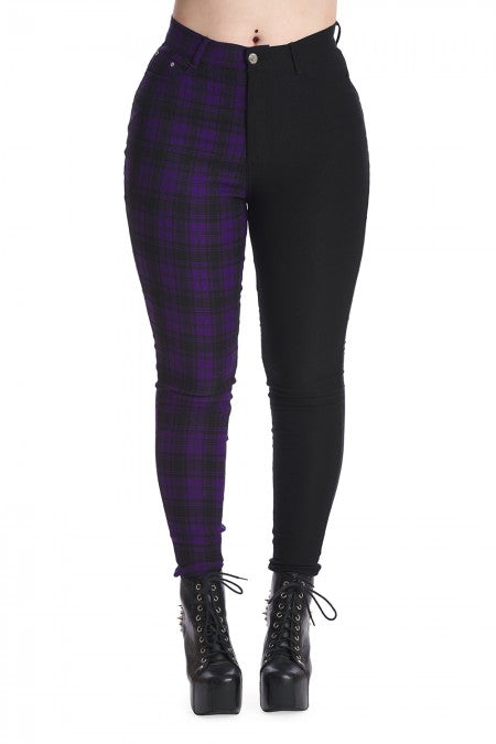 Banned Apparel Kaori Trousers [Purple]