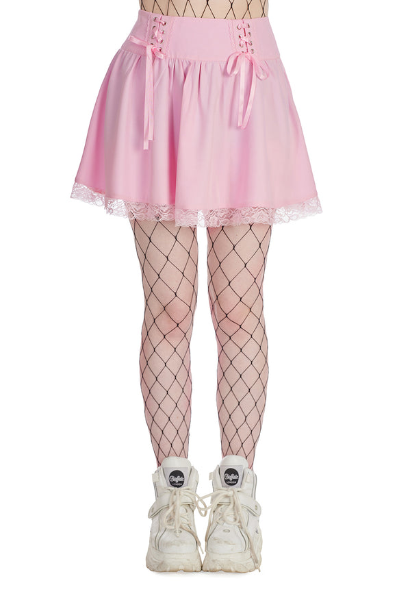 Banned Apparel Sakura Skirt [Pink]