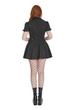 Banned Apparel Black Core Button Up Dress