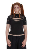 Banned Apparel Gravitas Cut Out Top