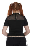 Banned Apparel Gravitas Cut Out Top