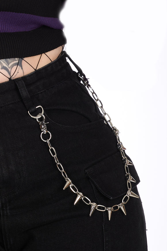 Banned Apparel Spiked Trouser Chain