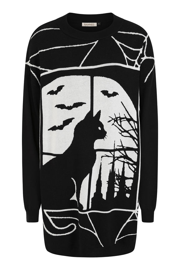 Banned Apparel Lunaire Knit Dress