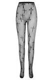 Banned Apparel Sanctuary Cross Tights