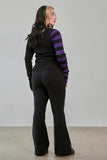 Banned Apparel Midnight Ritual Cardigan [Black/Purple]