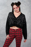 Banned Apparel Web of Night Cardigan