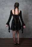 Banned Apparel Sanctum Velvet Dress [Black]