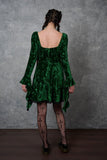 Banned Apparel Sanctum Velvet Dress [Green]