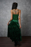 Banned Apparel Sanctum Velvet Skirt [Green]