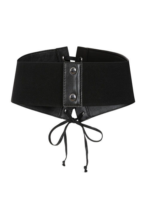 Banned Apparel Crimson Thorn Rose Corsette Belt