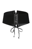 Banned Apparel Crimson Thorn Rose Corsette Belt