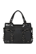 Banned Apparel Black Ledger Satchel Bag