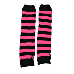 Poizen Industries Stripe Armwarmers [BLACK/PINK]