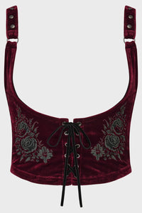 Killstar A Devil's Rose Underbust Corset Top