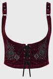 Killstar A Devil's Rose Underbust Corset Top