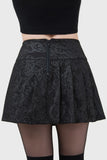 Killstar Bat Girl Skirt [Black Lily]
