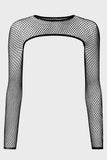 Killstar Bite Me Fishnet Bolero