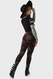 Killstar Blood Rose Leggings