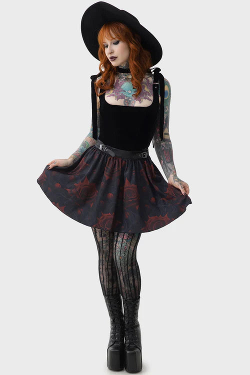 Killstar Blood Rose Skirt