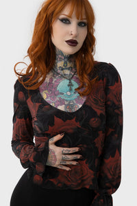 Killstar Blood Rose Top