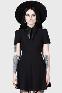 Kihilist Chapel Collar Dress [Killstar]