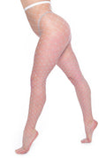 Pamela Mann Extra Large Net Tights [White]