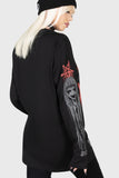 Killstar Funeral Time Long Sleeve Top