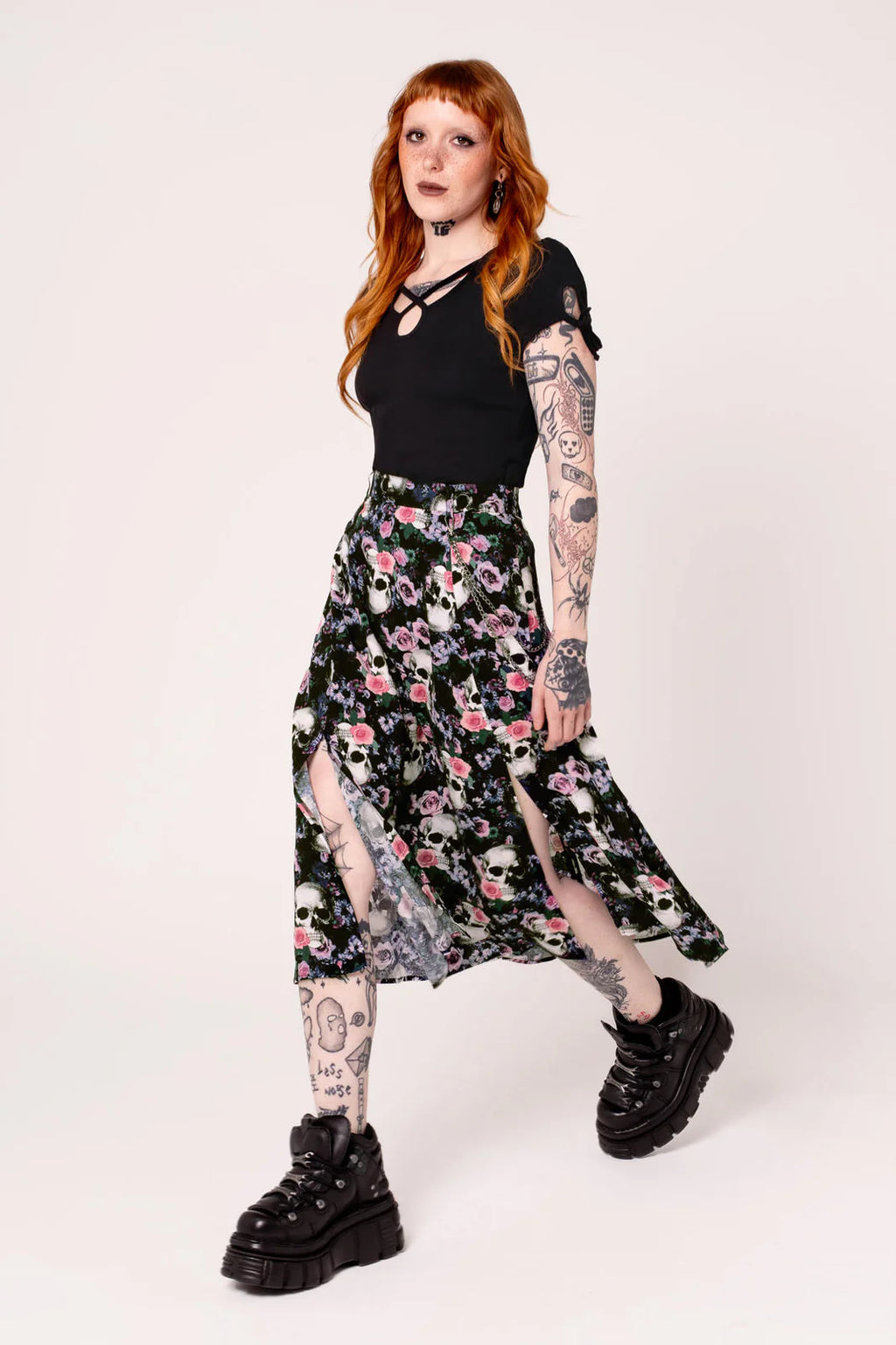 Hell Bunny Dorian Skirt