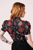 Hell Bunny Blooming Elle Blouse