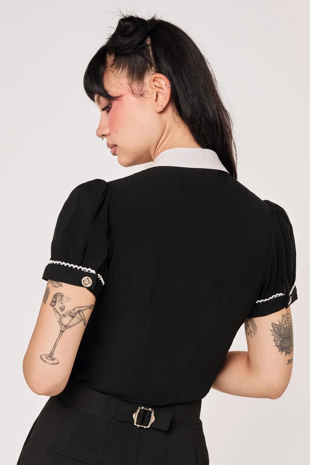 Hell Bunny Elizabeth Blouse