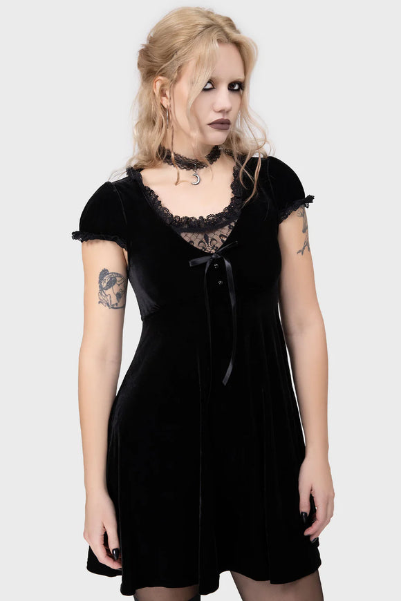 Killstar Heather Babydoll Dress [Black]