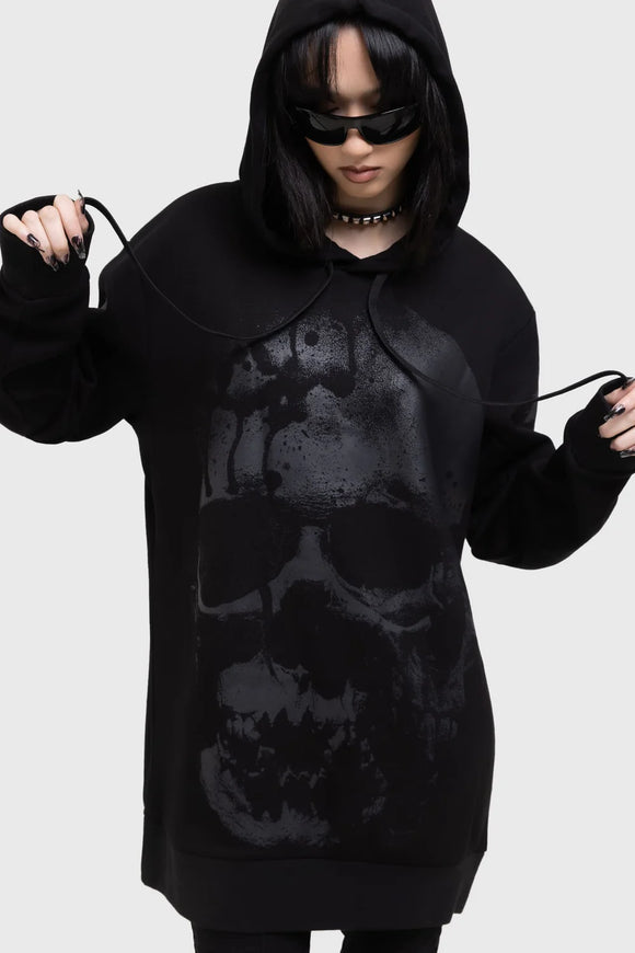 Kihilist Hypnoskull Hoodie [Killstar]