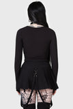 Killstar Lune Sting Ribbed top