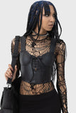 Kilhilist Moonless Corset Top [Killstar]