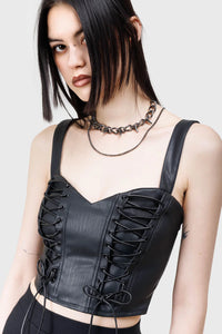 Kihilist Nyxian Corset Top [Killstar]