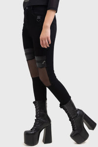 Kihilist Onyx Side Jeans [Killstar]