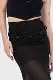 Killstar Pentagram Belt [Black]