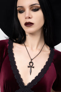 Killstar Resurrection Necklace [Black]