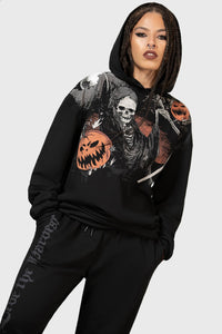 Killstar Scythe Oversized Hoodie