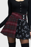 Killstar The Vampurr Pleated Skirt
