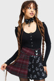 Killstar The Vampurr Pleated Skirt