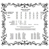 Dark In Love Gothic Lace Trim Tie-up Top TW601