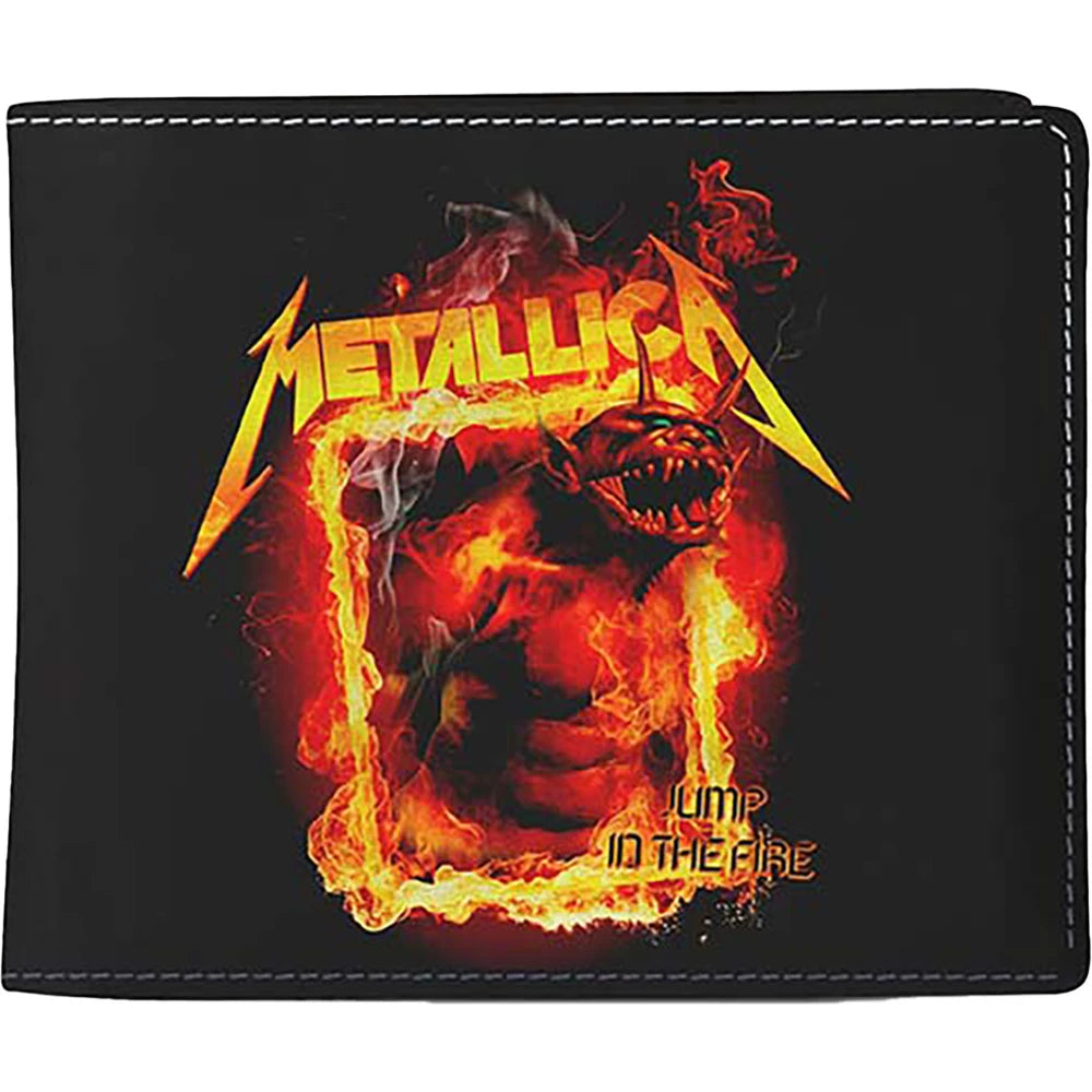 Rocksax Metallica Wallet: Jump In The Fire