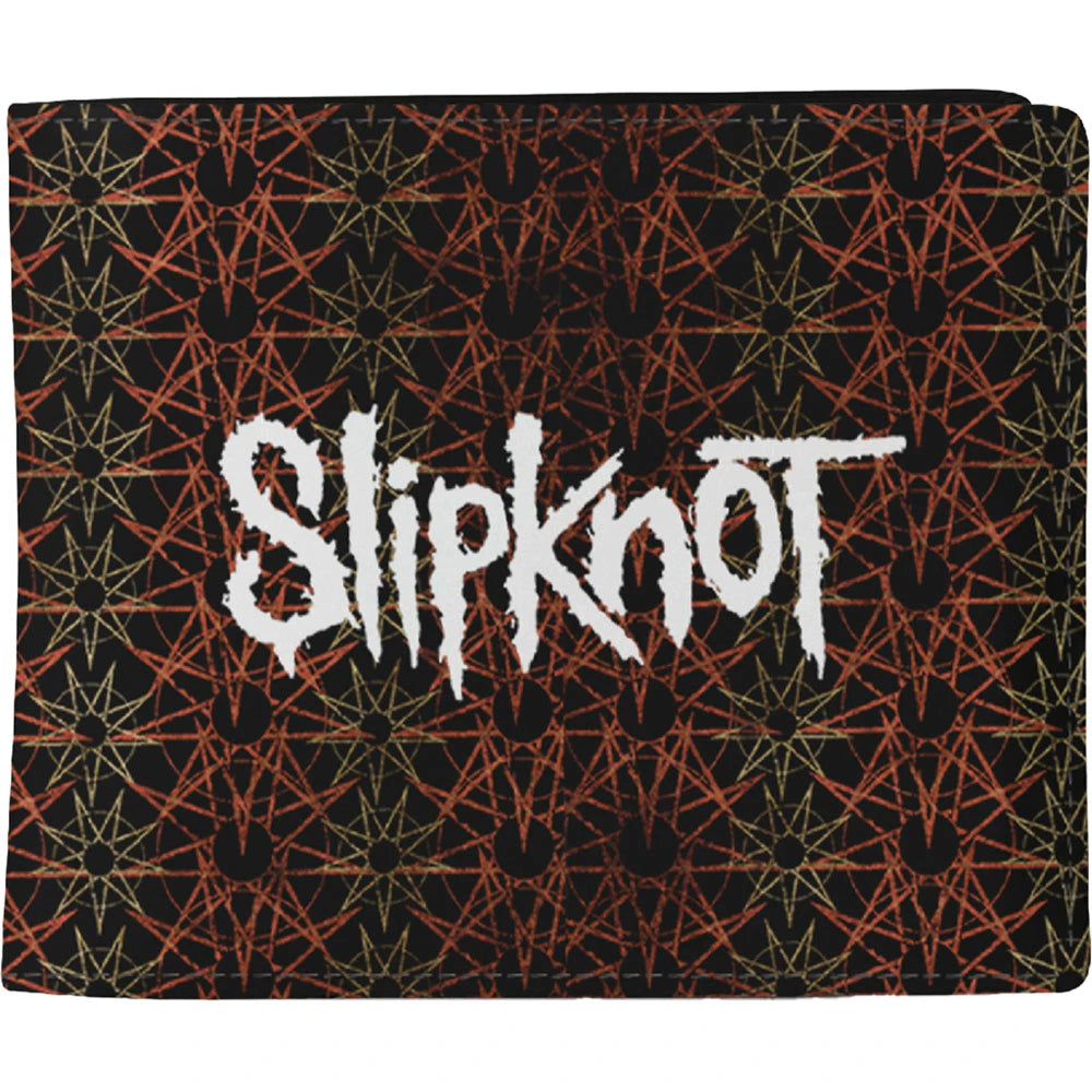 Rocksax Slipknot Wallet: Pentagram All Over