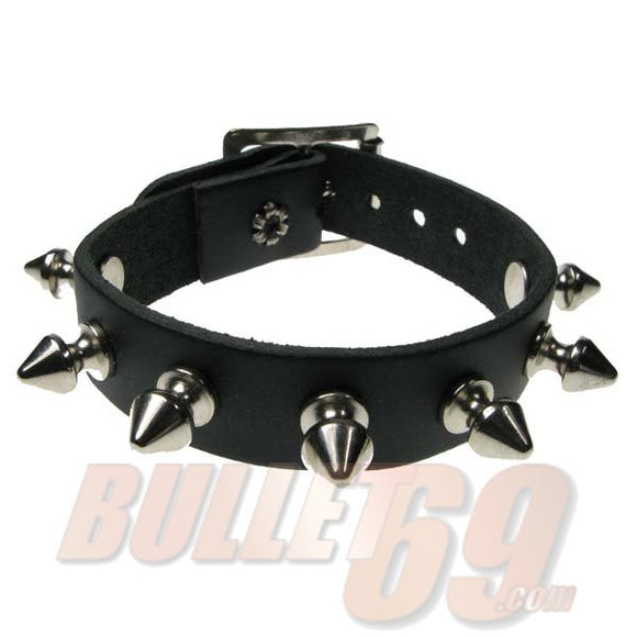 Bullet 69 1 Row Spike Wristband