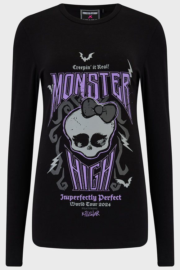 Killstar Monster High World Ghoul Tour Long Sleeved Tshirt