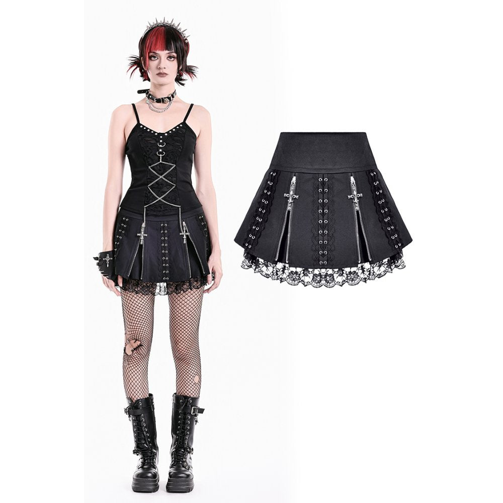 Dark In Love Sacred Blade Requiem Skirt KW463