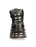 New Rock Tower Ankle Boot Black M-106-S112